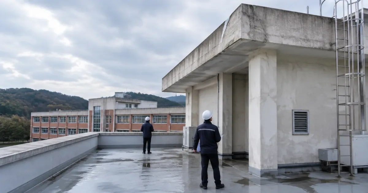 고등학교 정기안전점검을 통한 구조체와 취약 부위의 상태 조사